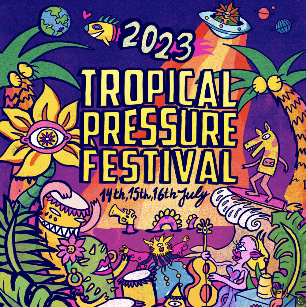 Tropical Pressure Art by Zubieta